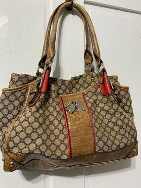 Nine West | Bags | Nine West Y2k Orange Shoulder Bag Purse 